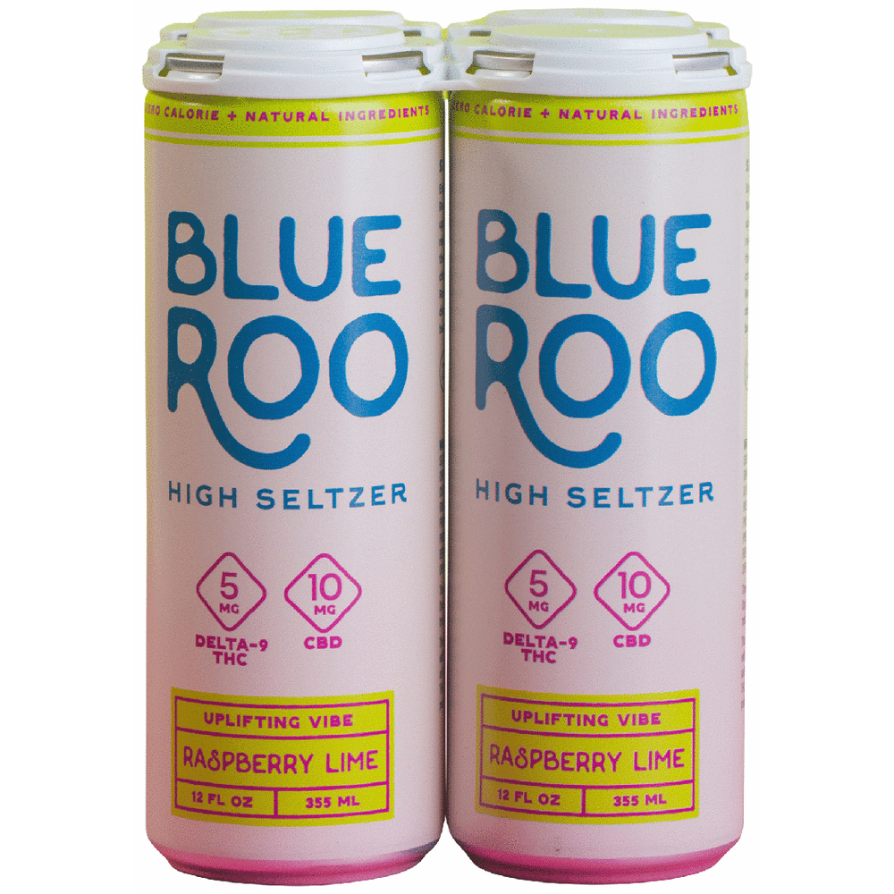 Blue Roo THC 5mg Raspberry Lime