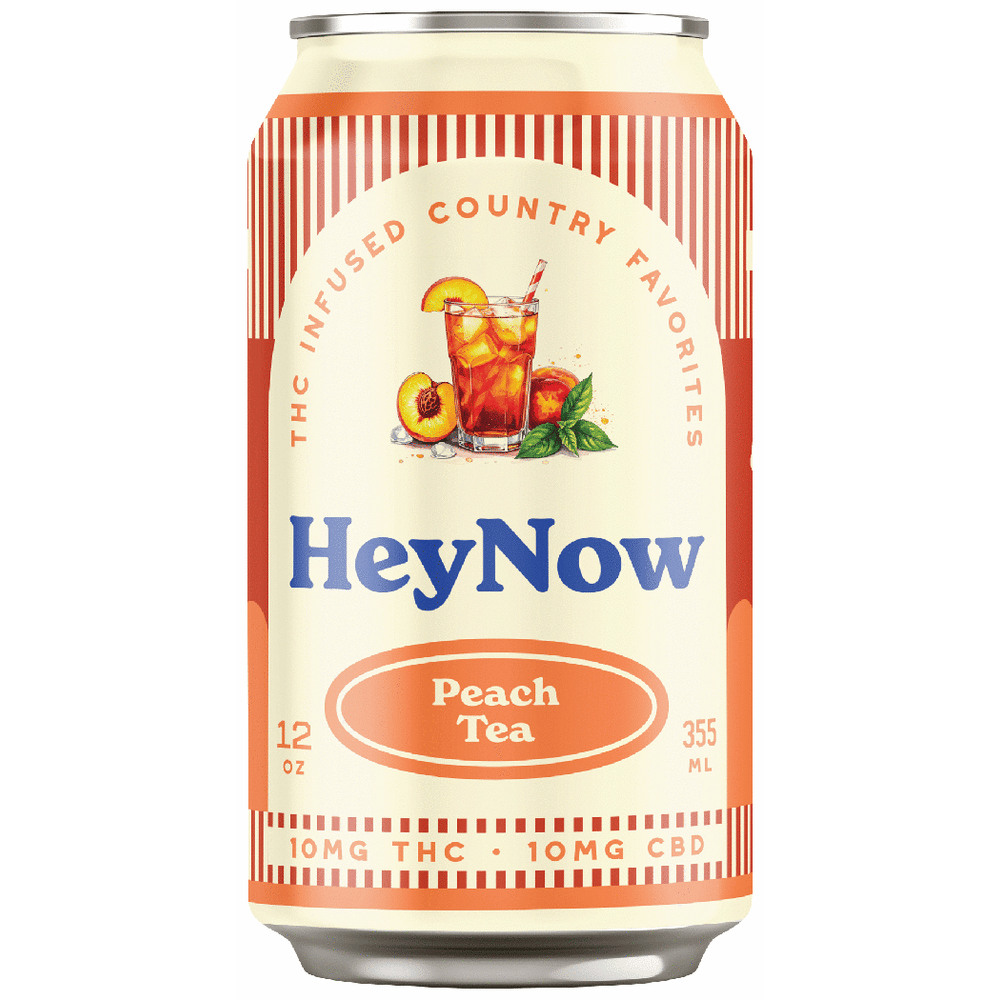 HeyNow THC 10mg Peach Tea