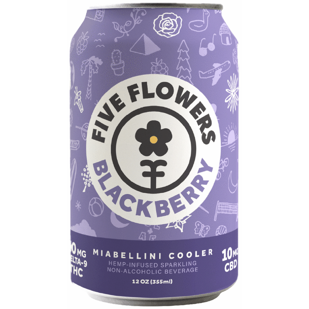 Five Flowers THC 10mg Blackberry