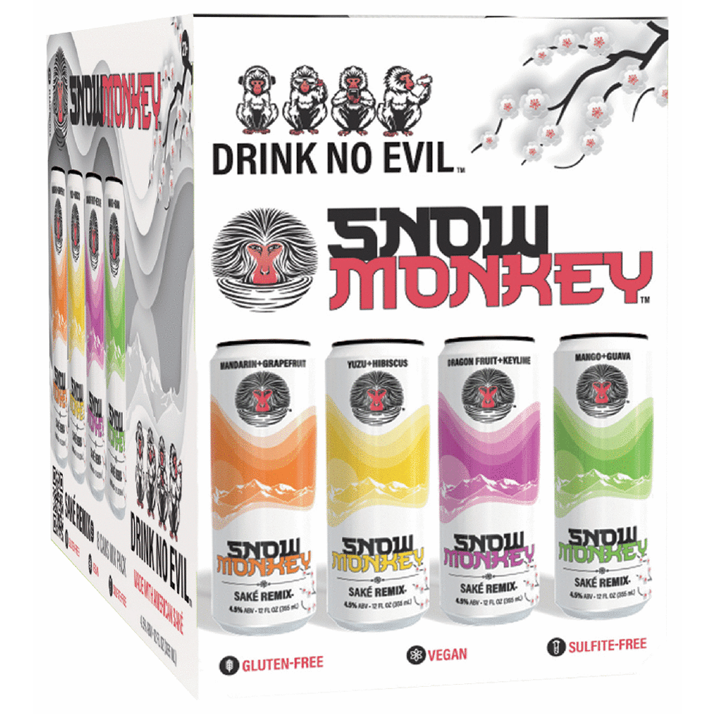 Snow Monkey Sake Seltzer Variety Pack