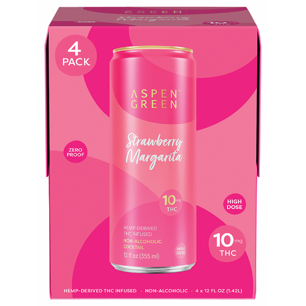 Aspen Green THC 10mg Strawberry Margarita
