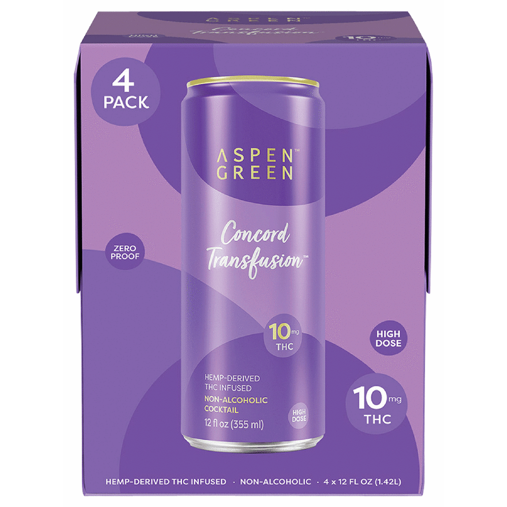 Aspen Green THC 10mg Concord Transfusion