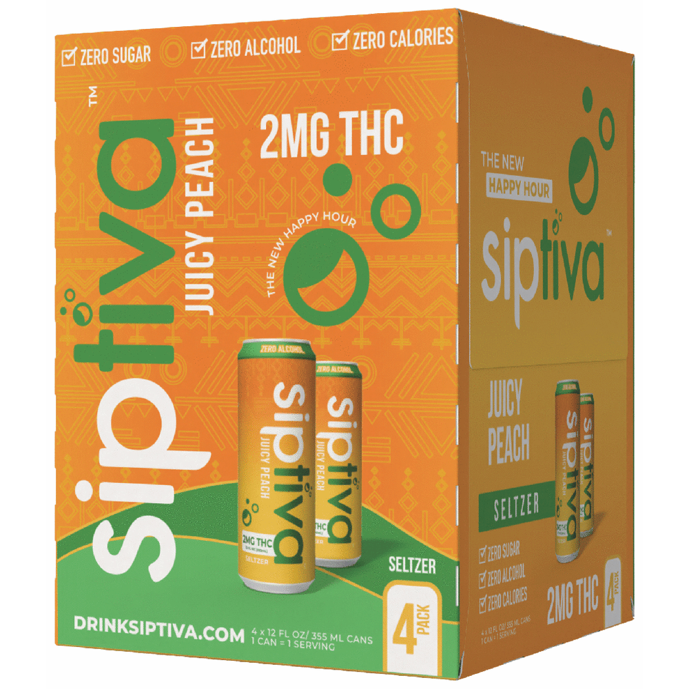Siptiva THC 2mg Juicy Peach VA