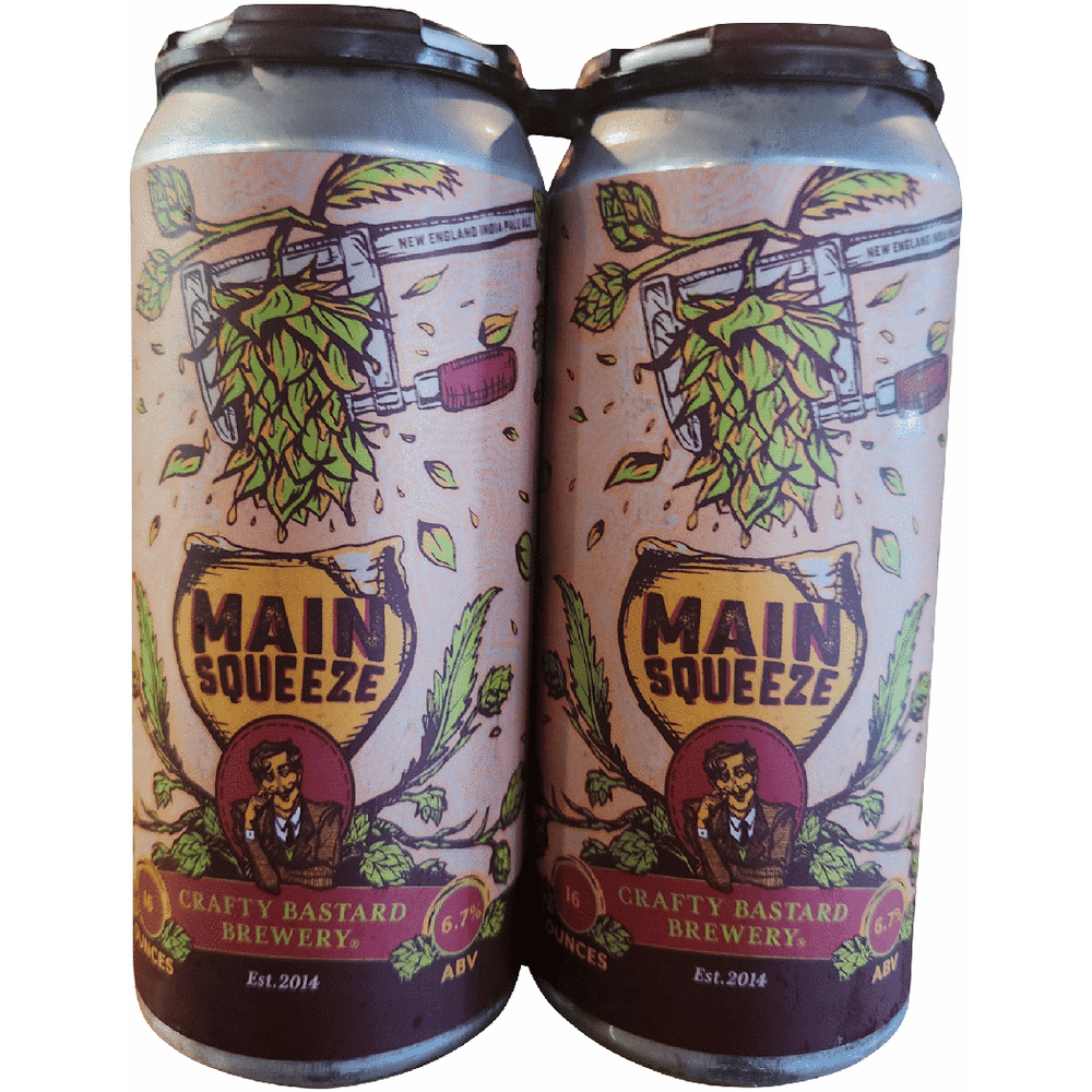 Crafty Bastard Main Squeeze NEIPA