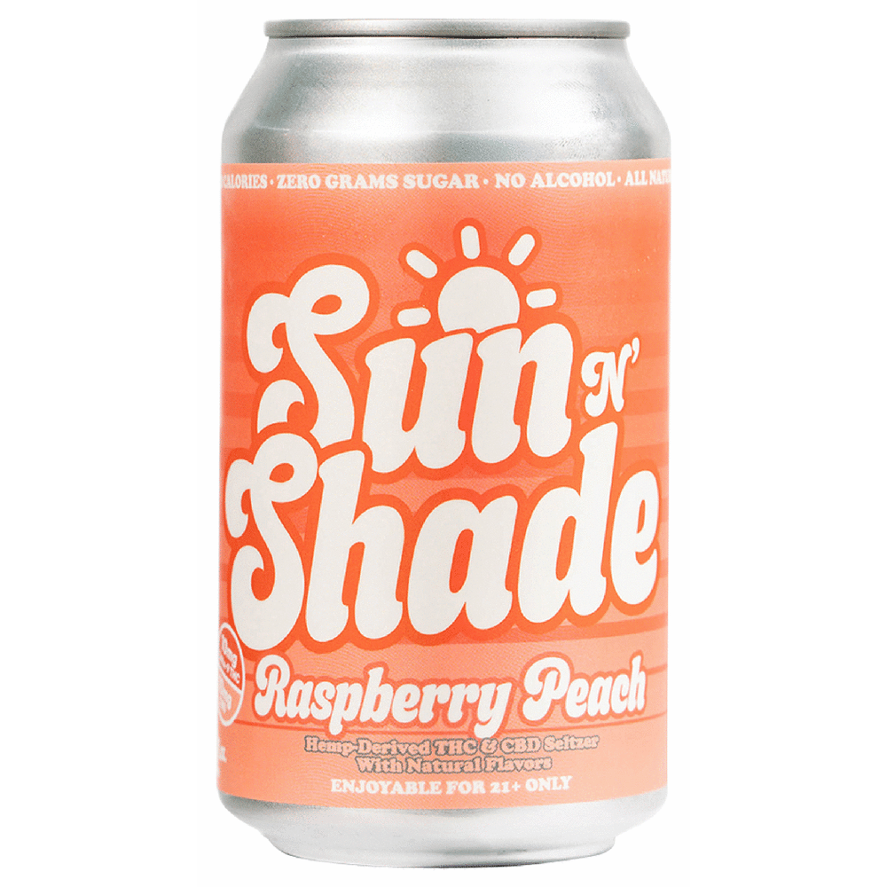 Sun N' Shade THC 10mg Raspberry Peach