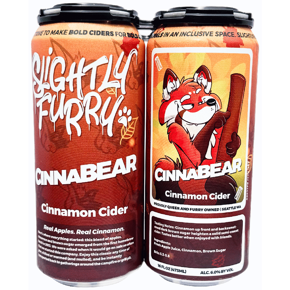 Slightly Furry CinnaBEAR Cinnamon Cider