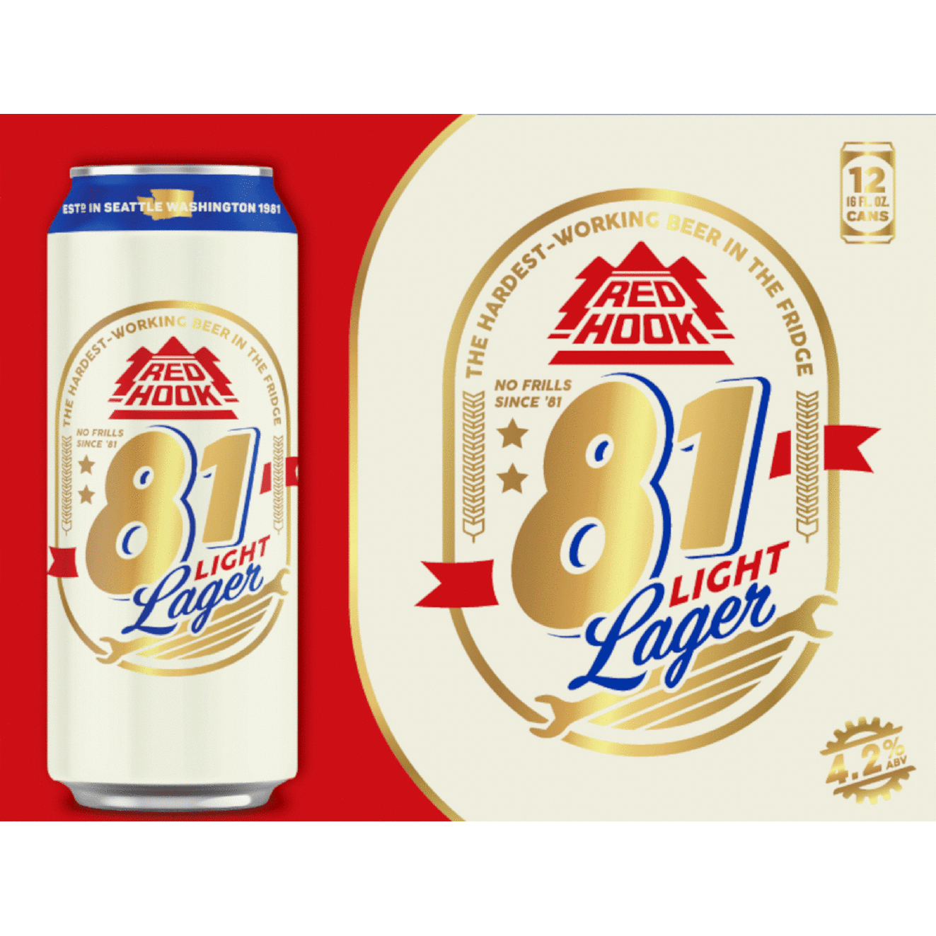Redhook 81 light lager