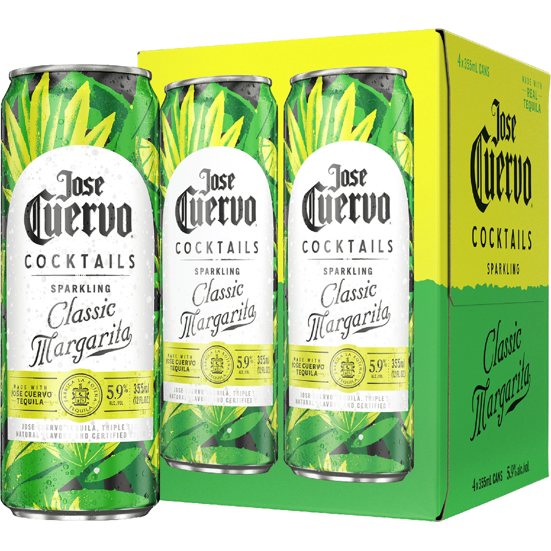 Jose Cuervo Sparkling Classic Margarita Cocktail
