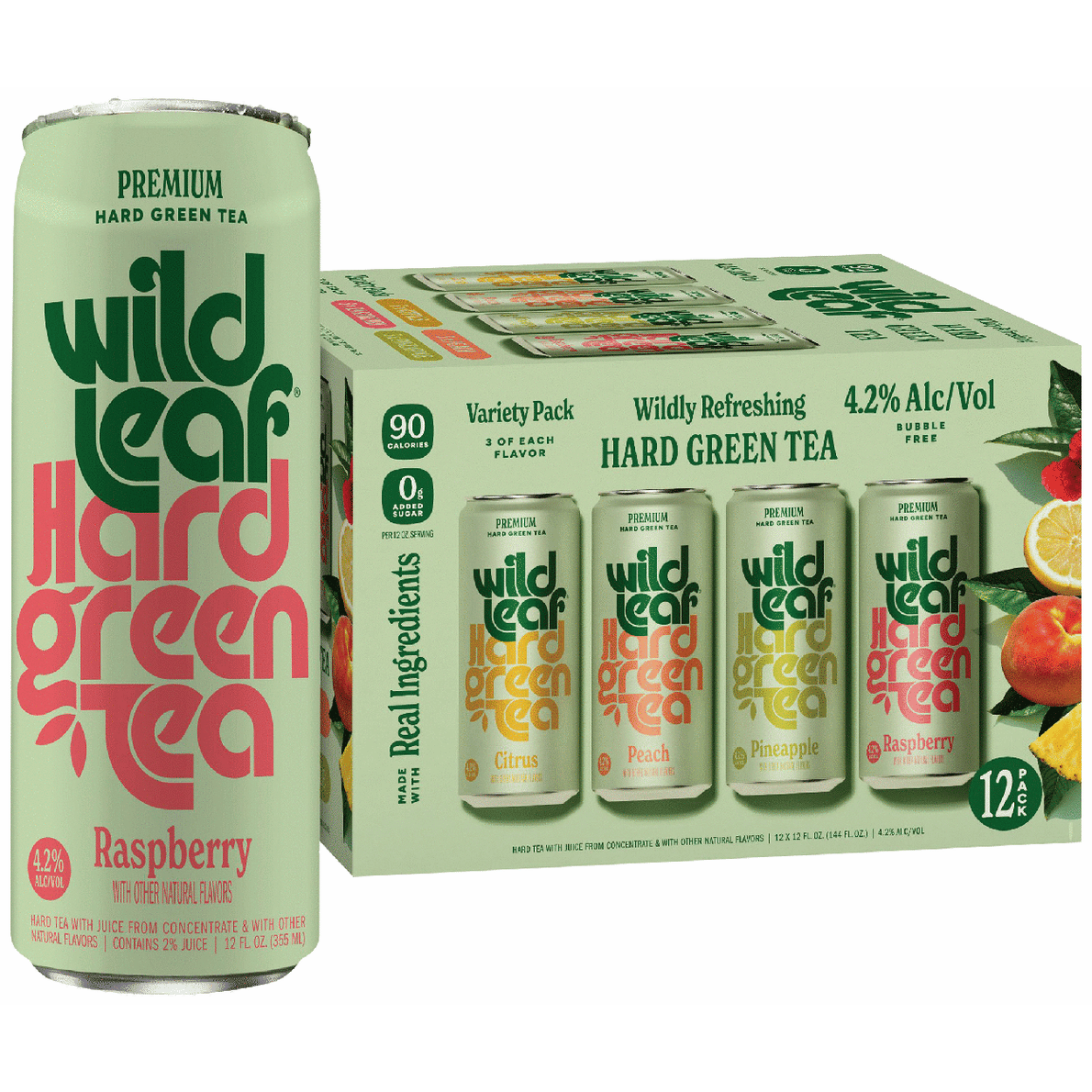 Wild Leaf Hard Green Tea Variety