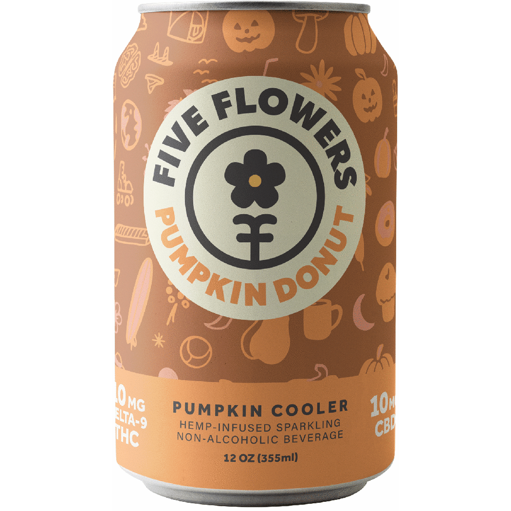 Five Flowers THC 10mg Pumpkin Donut