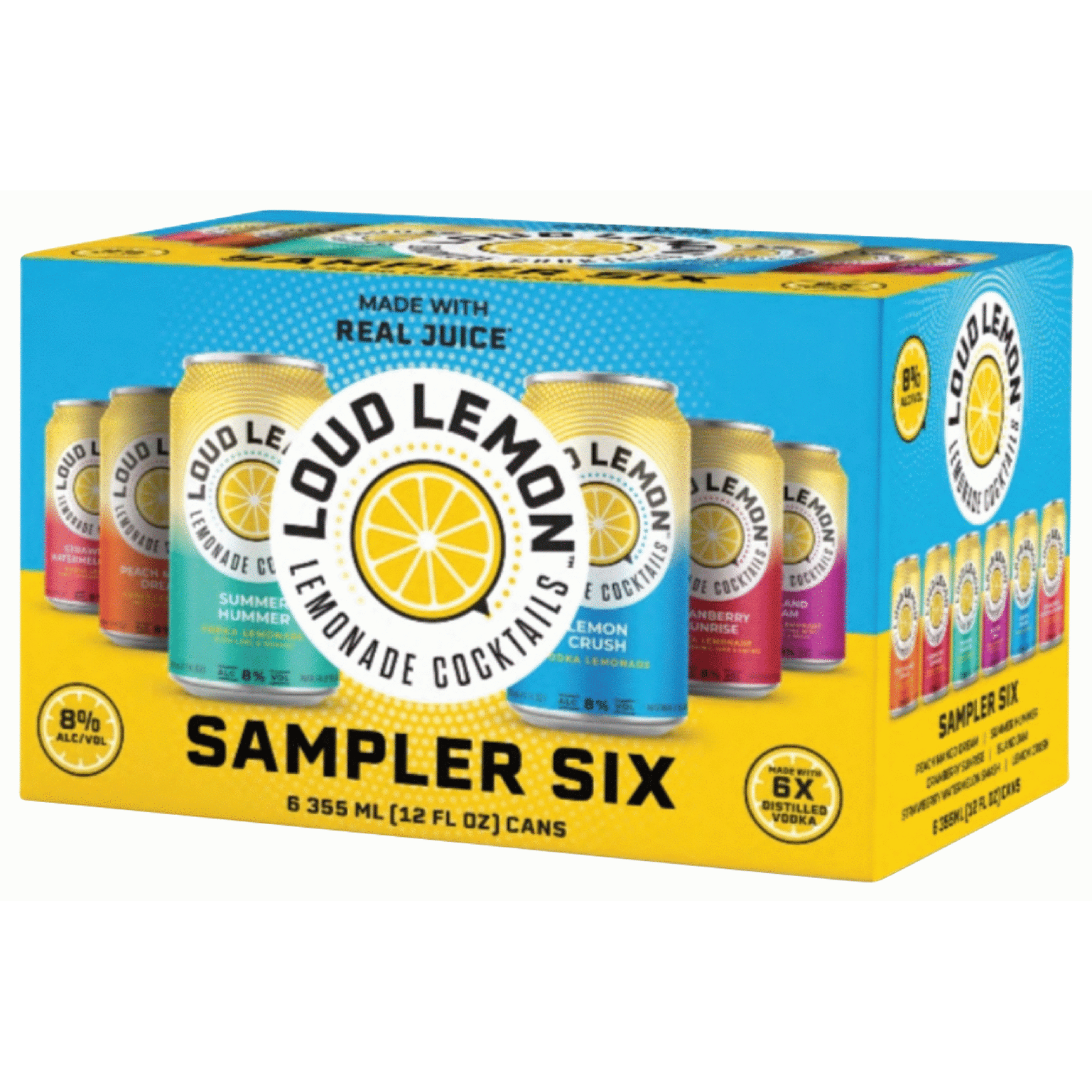 Loud Lemon Sampler Six Variety Pack