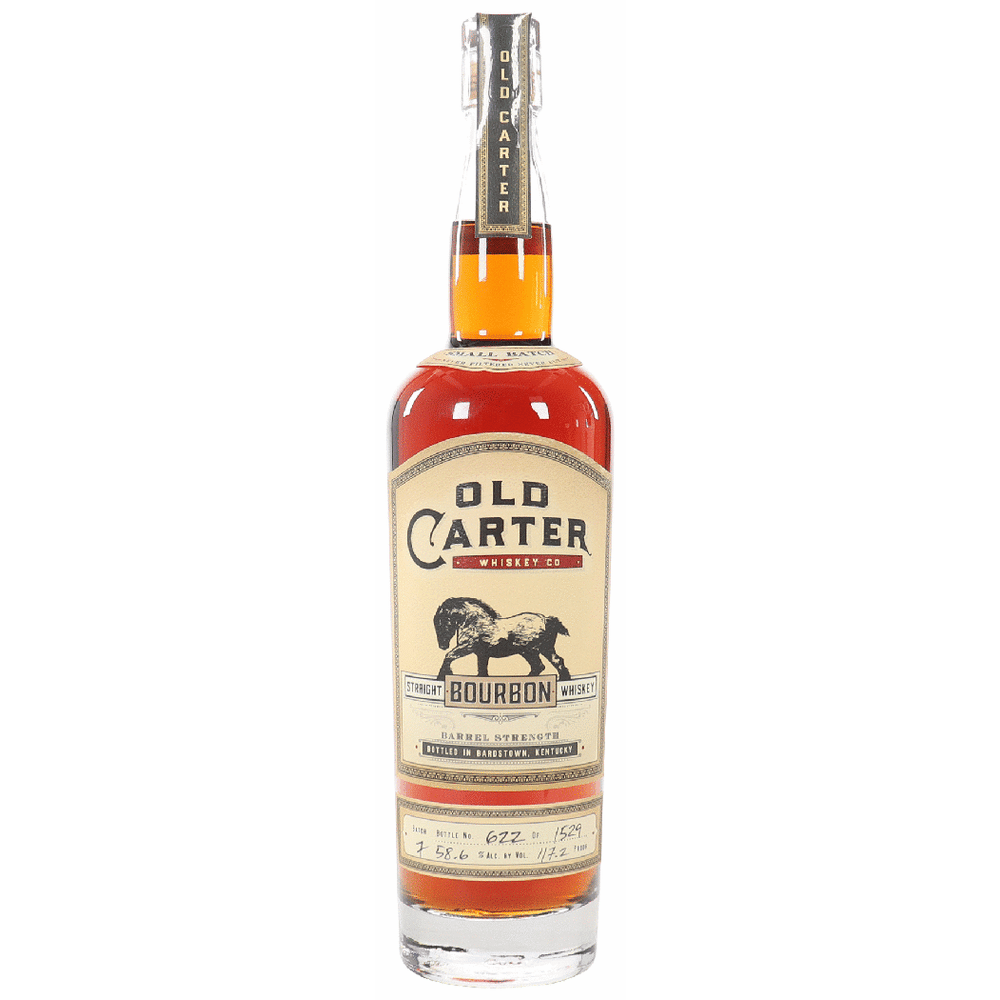 Old Carter Barrel Strength Straight Bourbon Whiskey