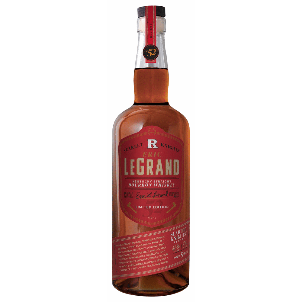 Eric LeGrand Scarlet Knights Series Kentucky Straight Bourbon
