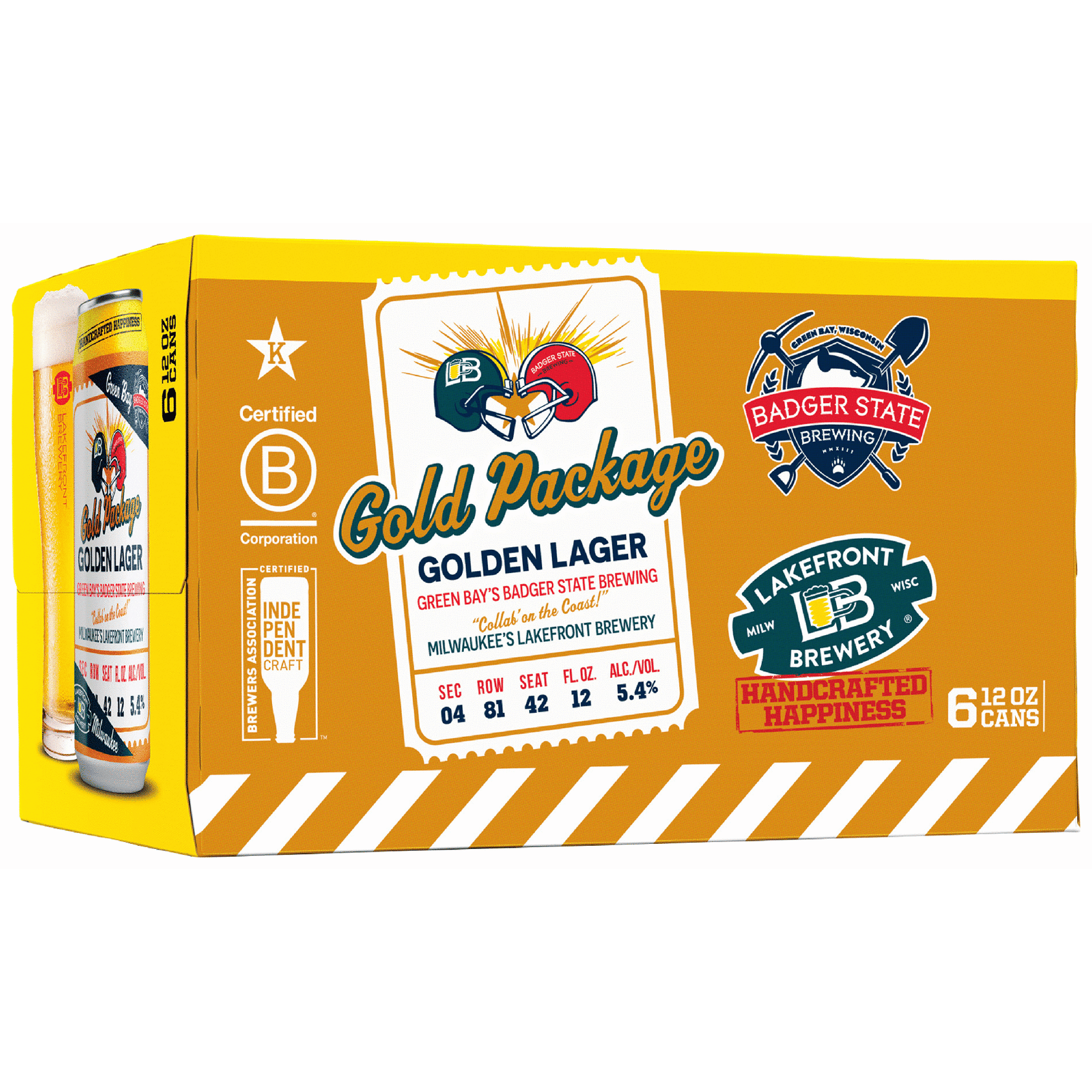 Lakefront/ Badger State Gold Package Golden Lager