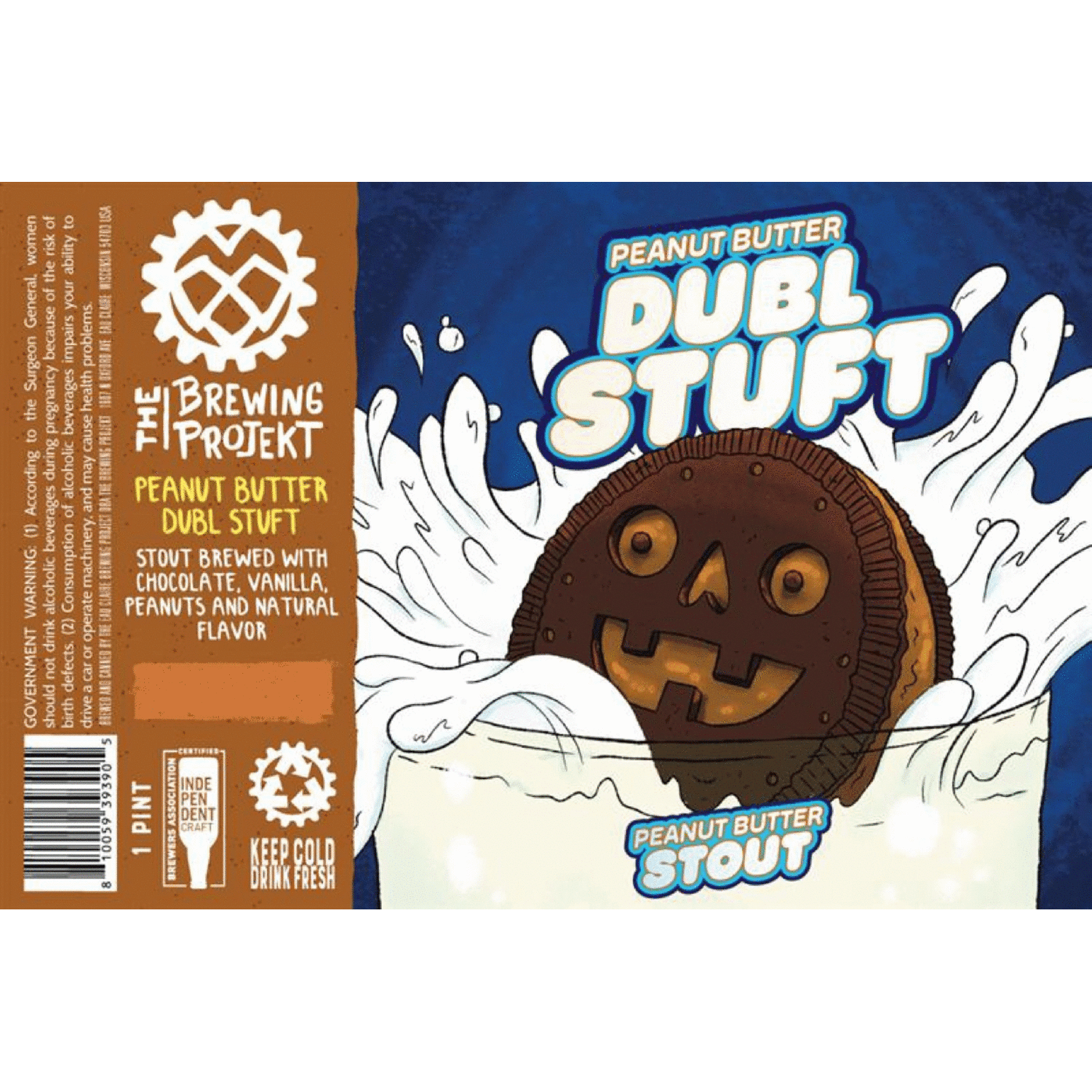 The Brewing Projekt Peanut Butter Dubl Stuft Peanut Butter Stout