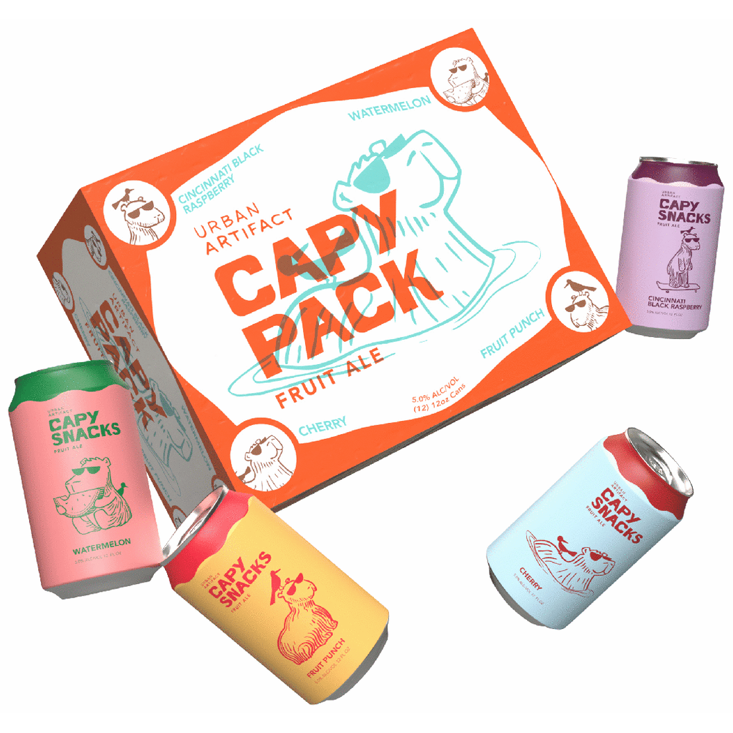 Urban Artifact Capy Snacks Variety Pack