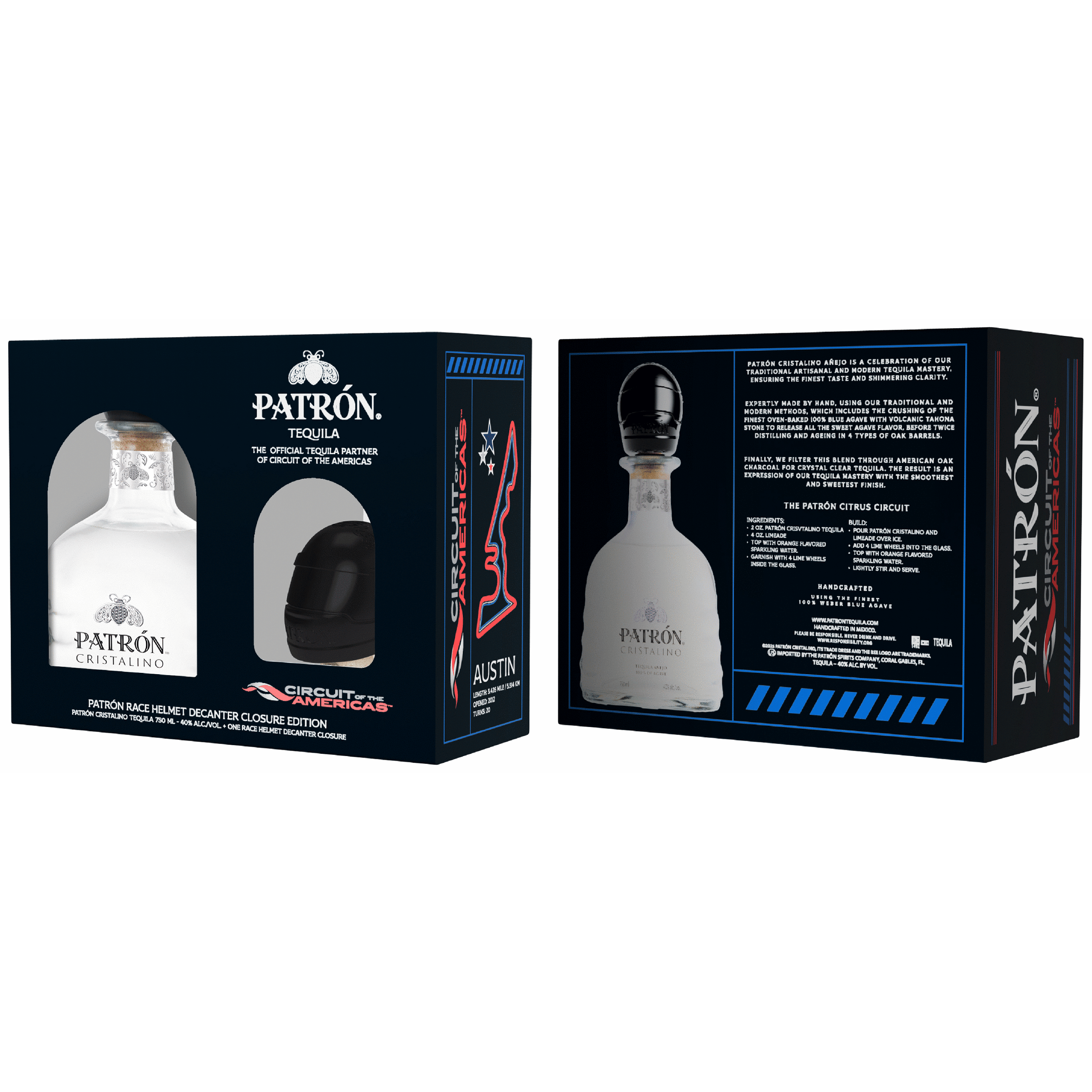 PATRÓN テキーラ テイスティングパック Patron Variety Pack with 2 Rocks Glasses | Total Wine & More