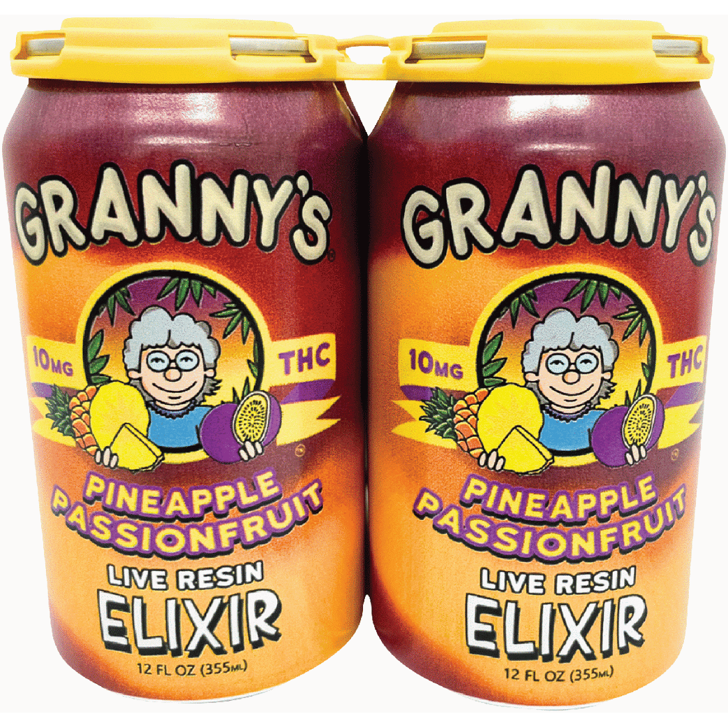 Granny's THC 10mg Pineapple Passionfruit