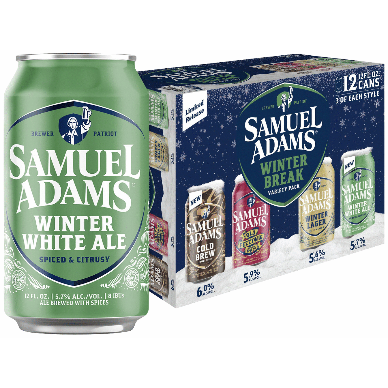 Samuel Adams Winter Break Seasonal Variety Beer