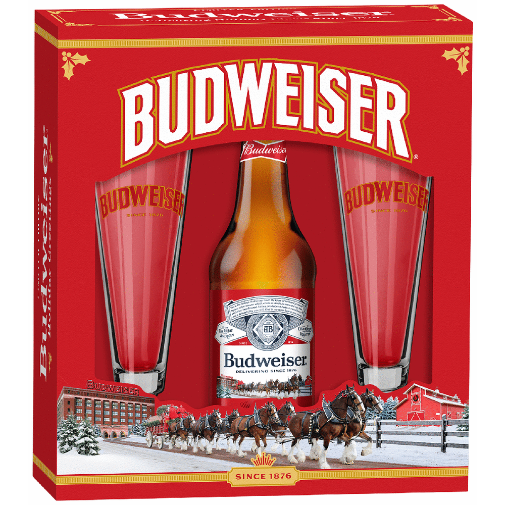 Budweiser ノベルティグッズセット Budweiser Holiday Gift Pack | Total Wine & More