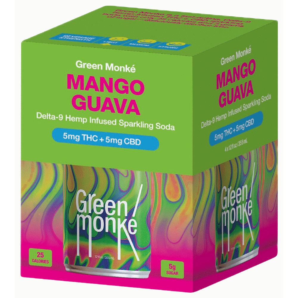 Green Monke THC 5mg Mango Guava