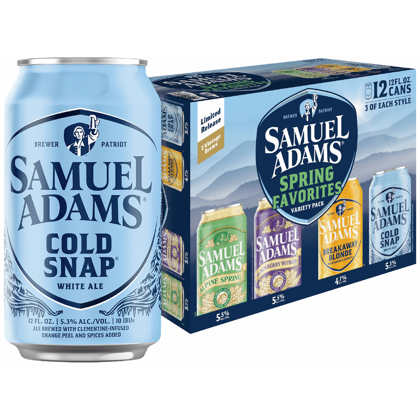 Samuel Adams Spring Favorites Seasonal Variety Beer | Total Wine