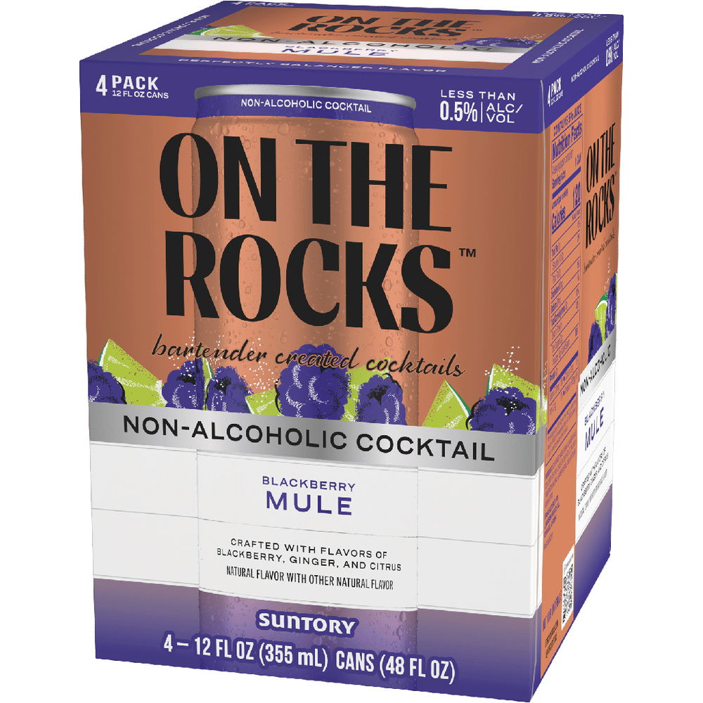 On The Rocks Non-Alcoholic Blackberry Mule