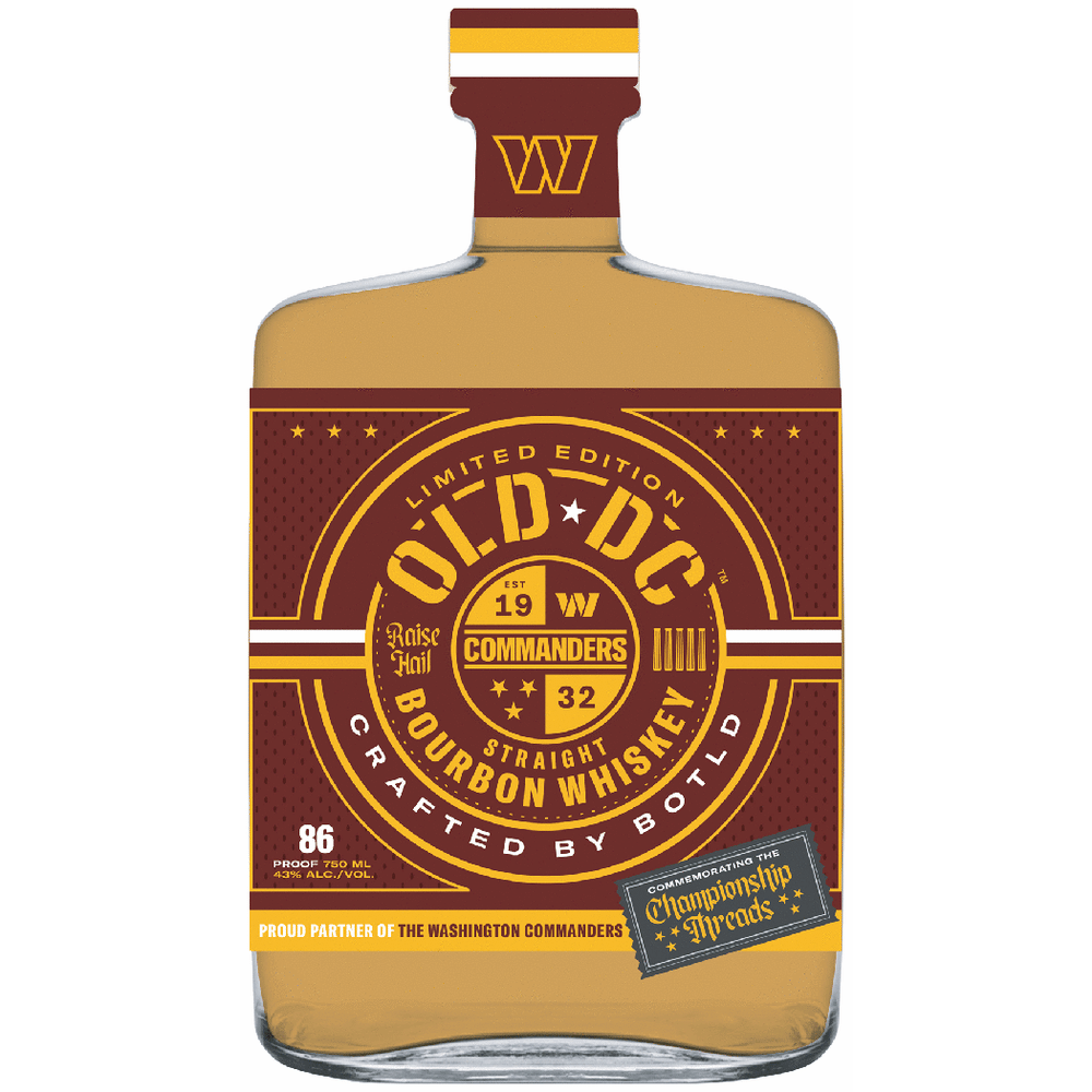 Old DC Spirits W Commanders Bourbon