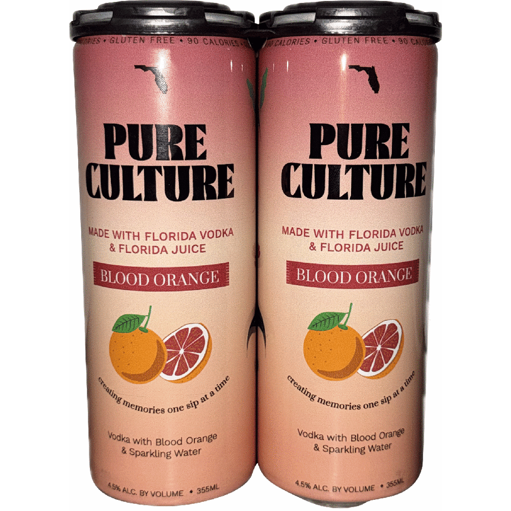 Pure Culture Blood Orange Vodka Seltzer