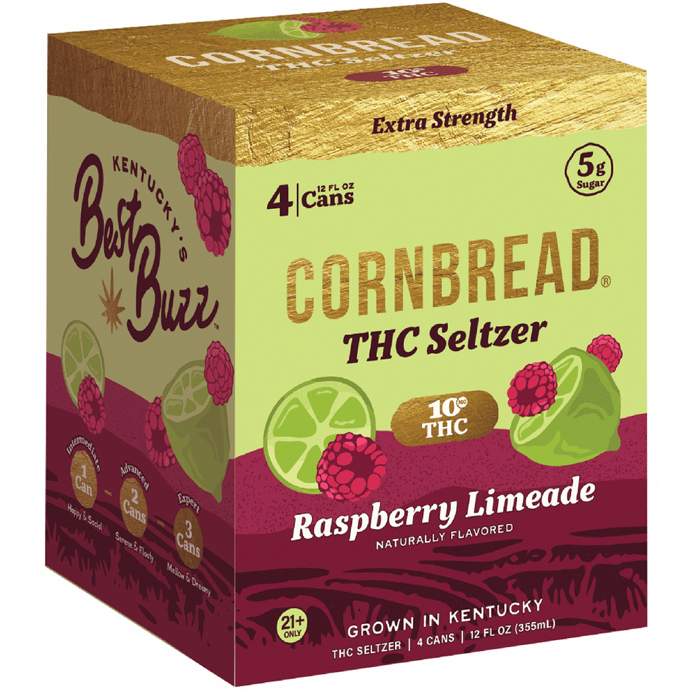 Cornbread THC 10mg Raspberry Limeade