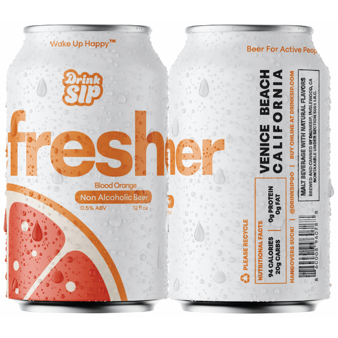 DrinkSip Non-Alcoholic Blood Orange Refresher