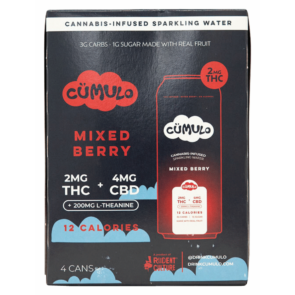 Cumulo THC 2mg Mixed Berry VA