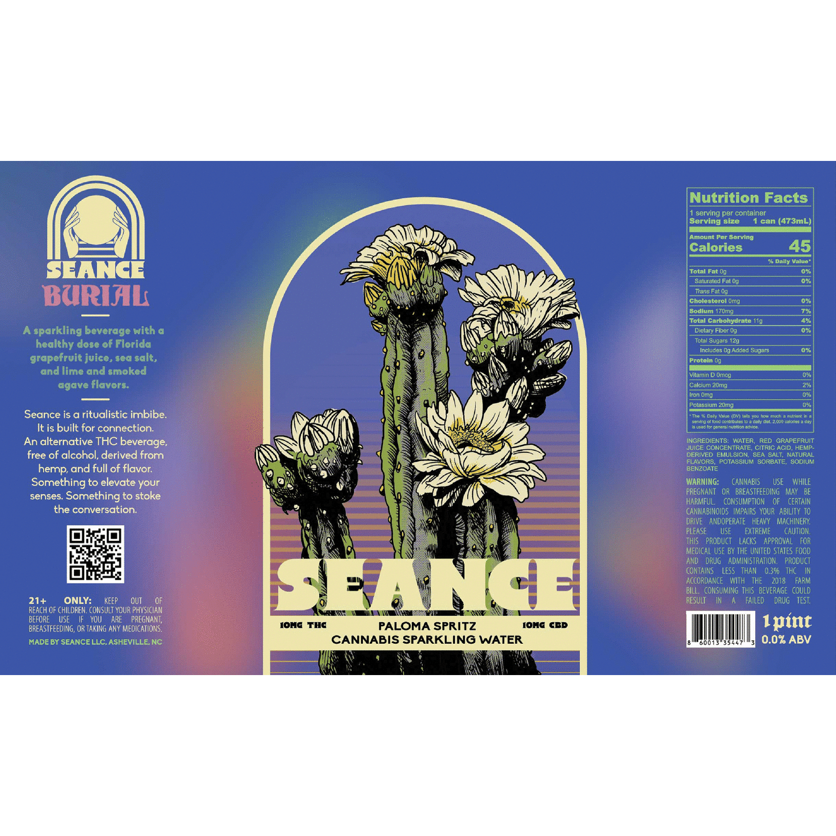 Burial Seance THC 10mg Paloma Spritz