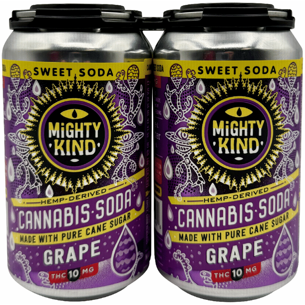 Mighty Kind THC 10mg Grape Soda