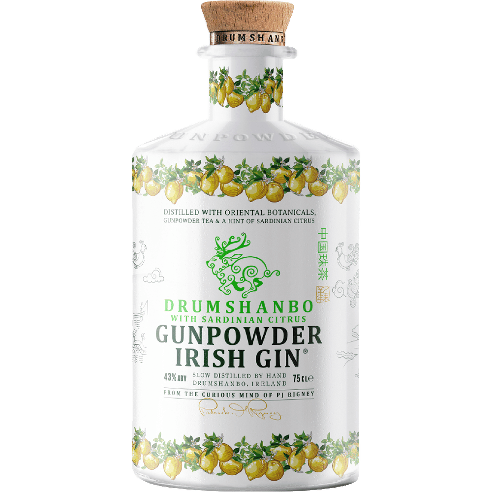 Drumshanbo Gunpowder Sardinian Citrus Ceramic Gin