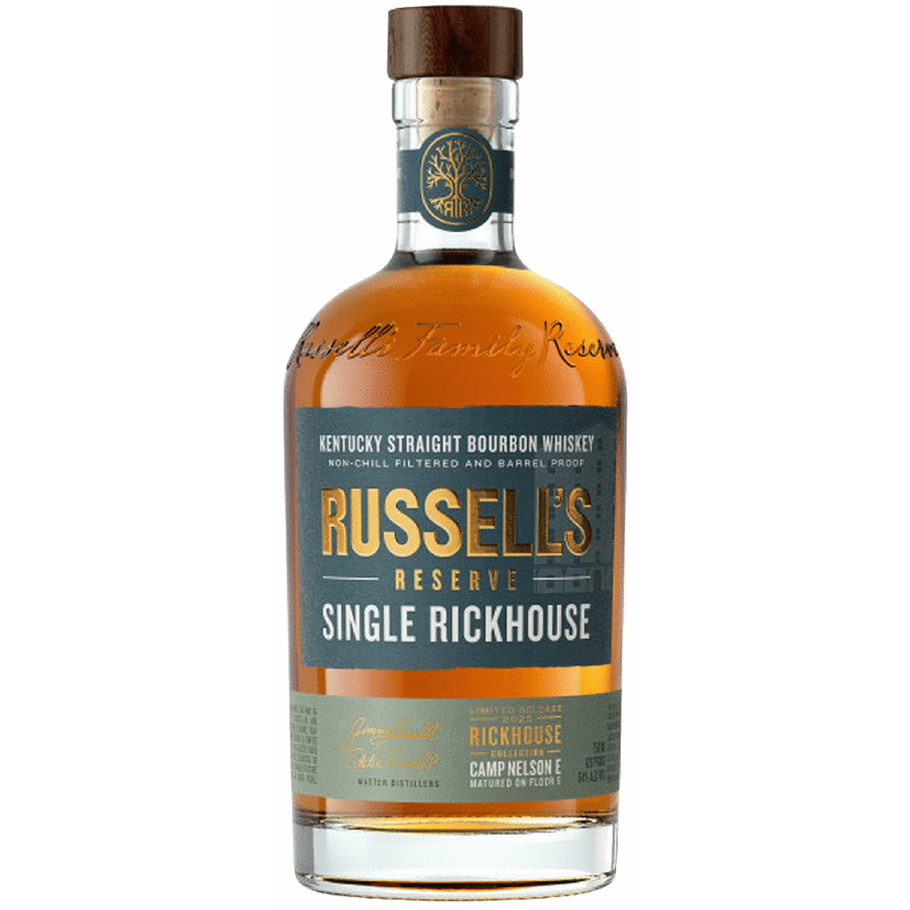Russell's Reserve Single Rickhouse Camp Nelson E Bourbon