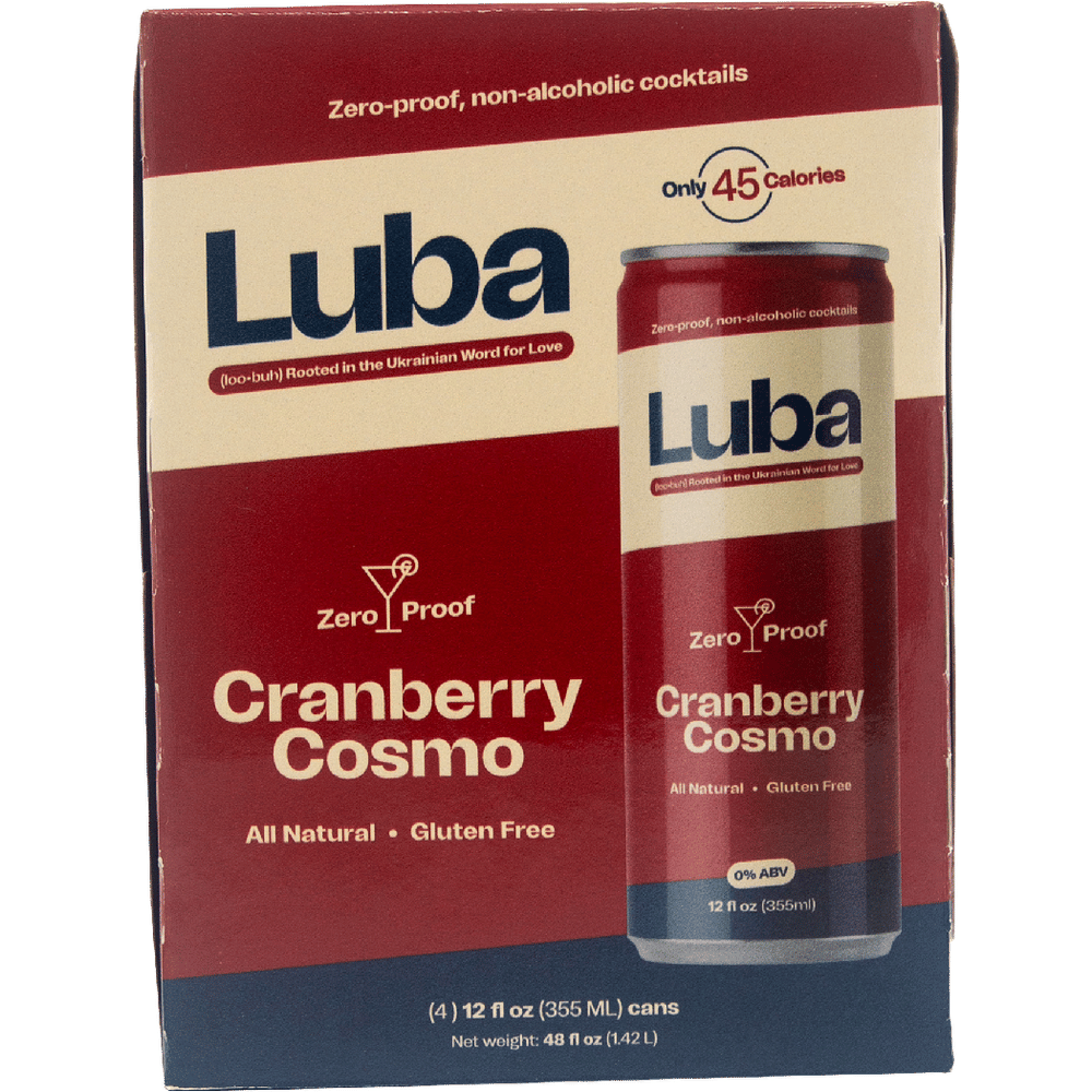 Luba Non-Alcoholic Cranberry Cosmo