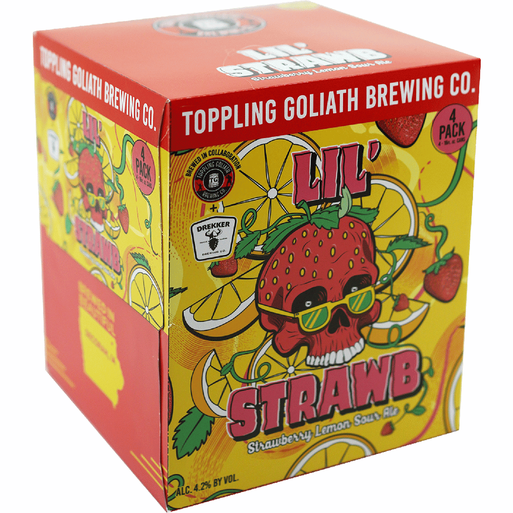 Toppling Goliath X Drekker Lil' Strawb