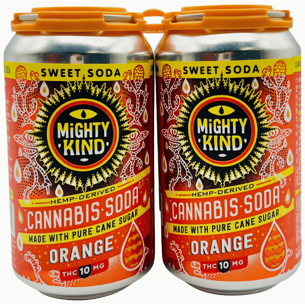 Mighty Kind THC 10mg Orange Soda