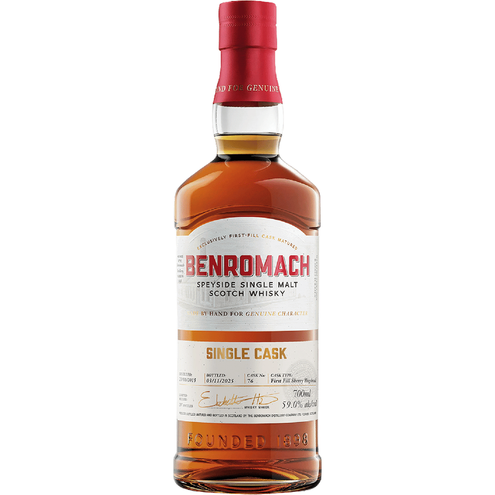 Benromach 10Yr Sherry Hogshead Scotch Whiskey