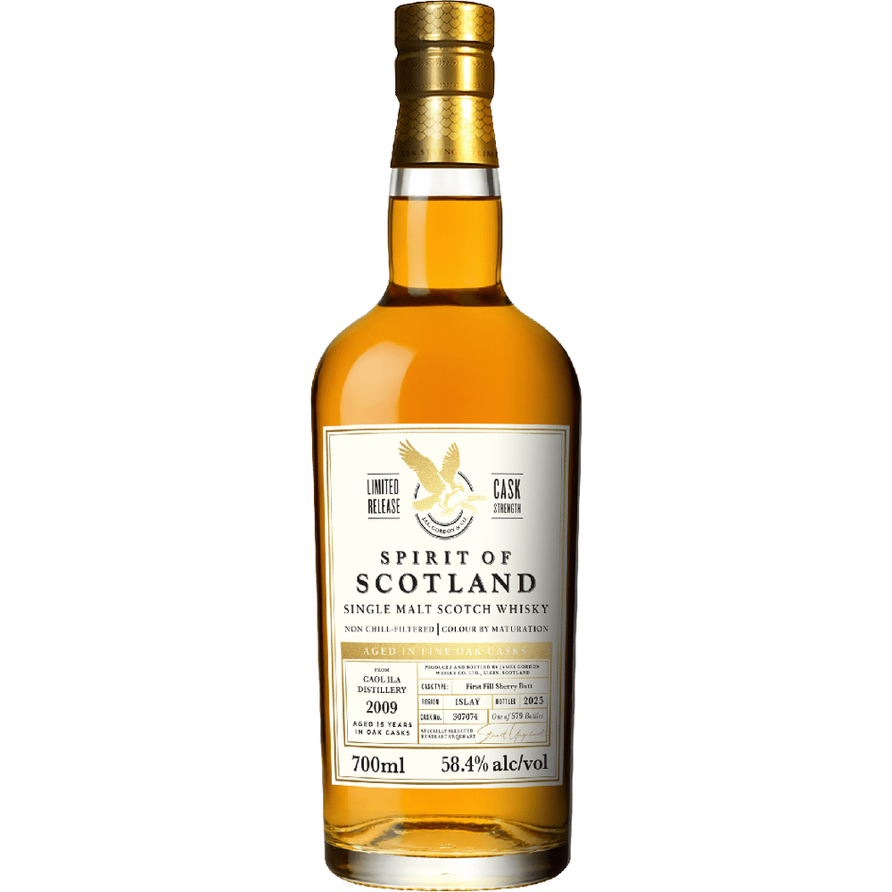 Spirit of Scotland Caol Ila 16 Year 2009 Scotch Whiskey