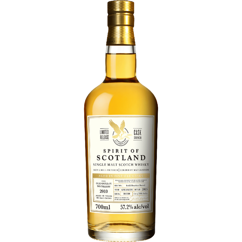 Spirit of Scotland Glendullan 15 Year 2010 Scotch Whiskey