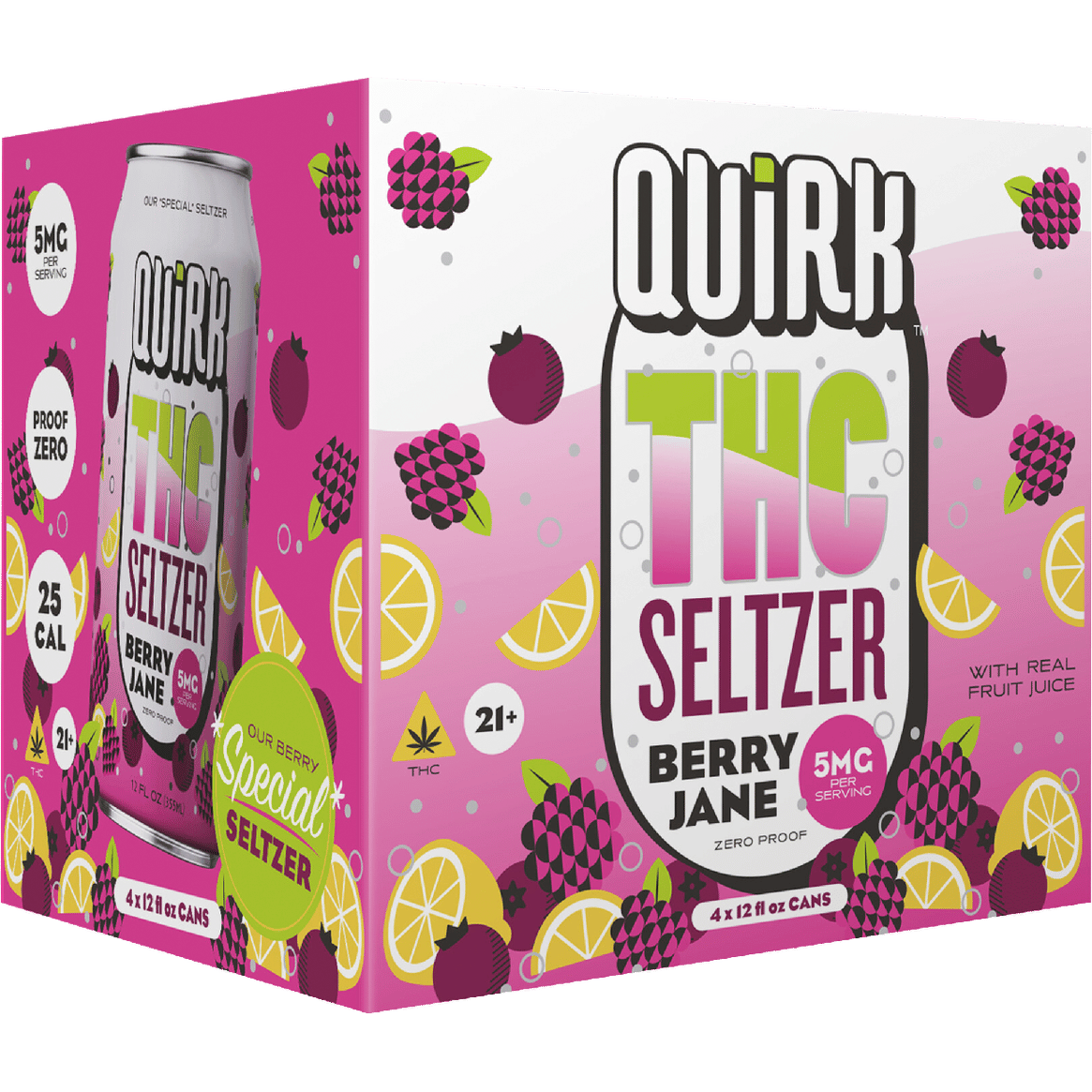 Boulevard Quirk THC 5mg Berry Jane