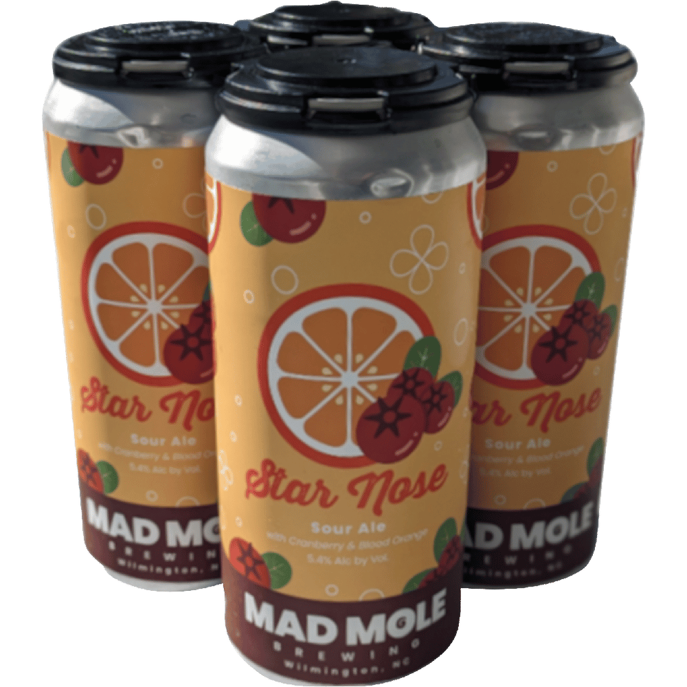 Mad Mole Star Nose Sour: Cranberry/Blood Orange