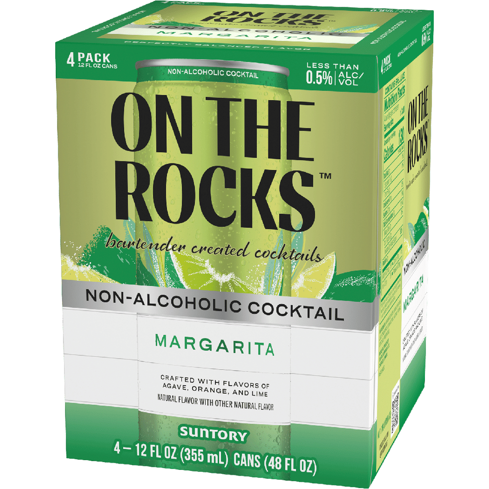 On The Rocks Non-Alcoholic Sparkling Lime Margarita