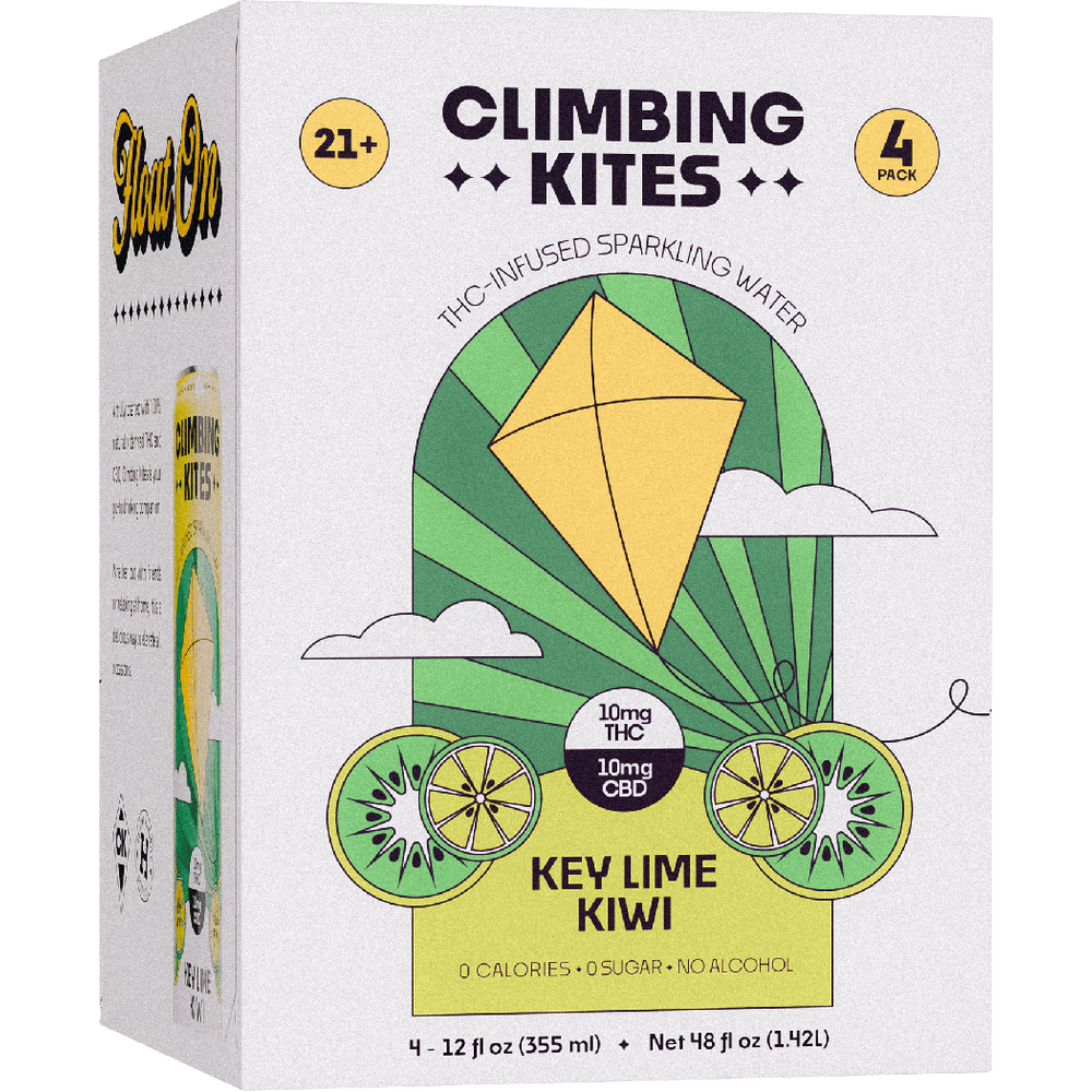 Climbing Kites THC 10mg Key Lime Kiwi