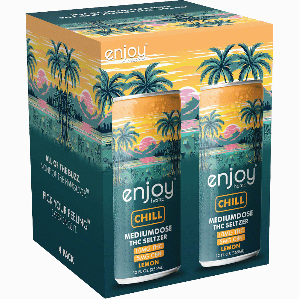 Enjoy Hemp THC 10mg THC Lemon