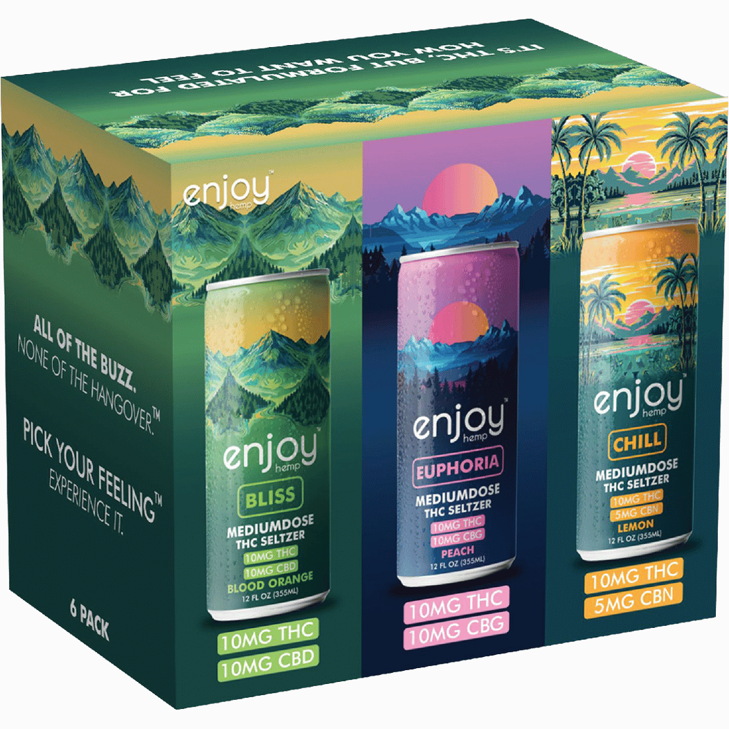 Enjoy Hemp THC 10mg Variety Pack | Total Wine & More