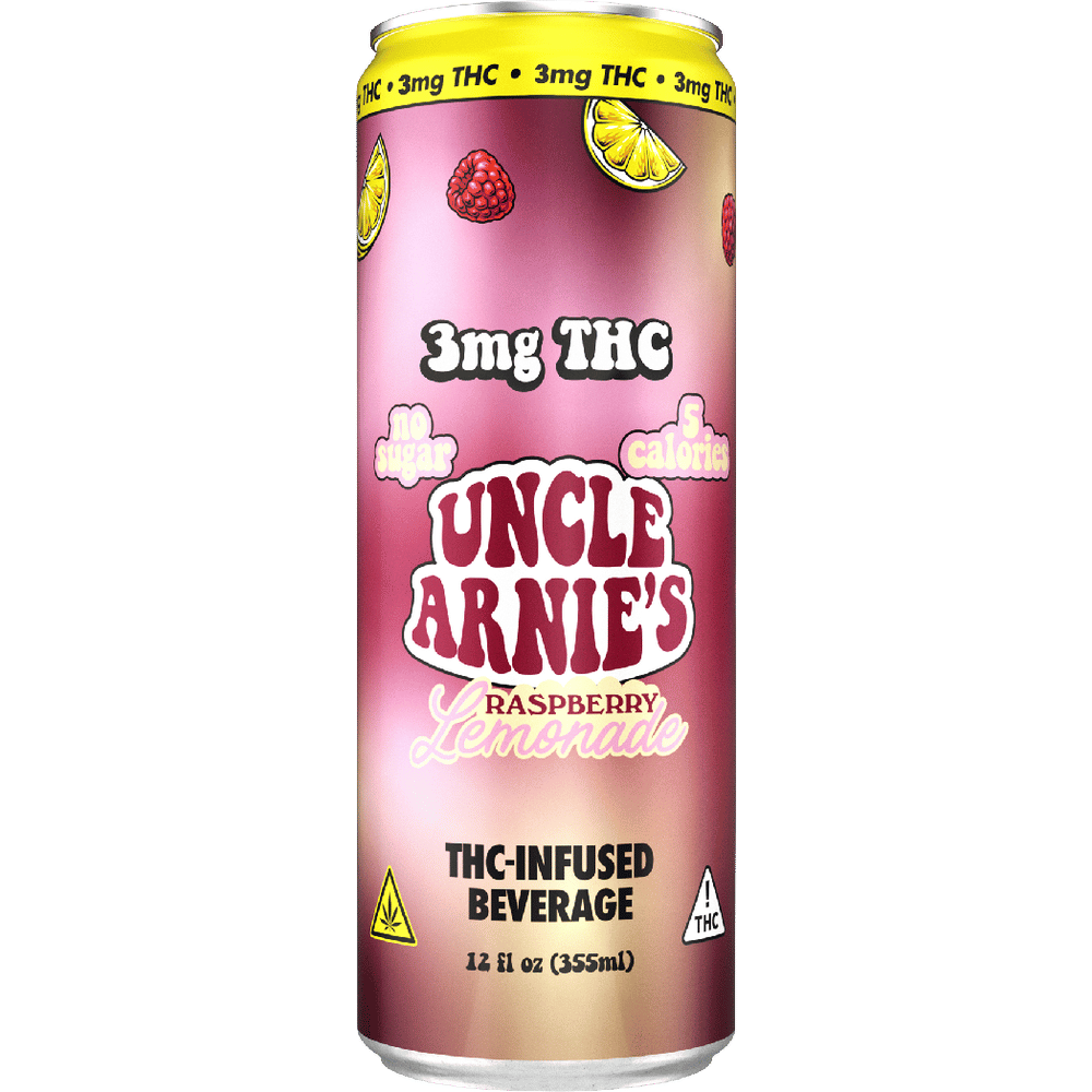 Uncle Arnie's THC 3mg Raspberry Lemonade CT
