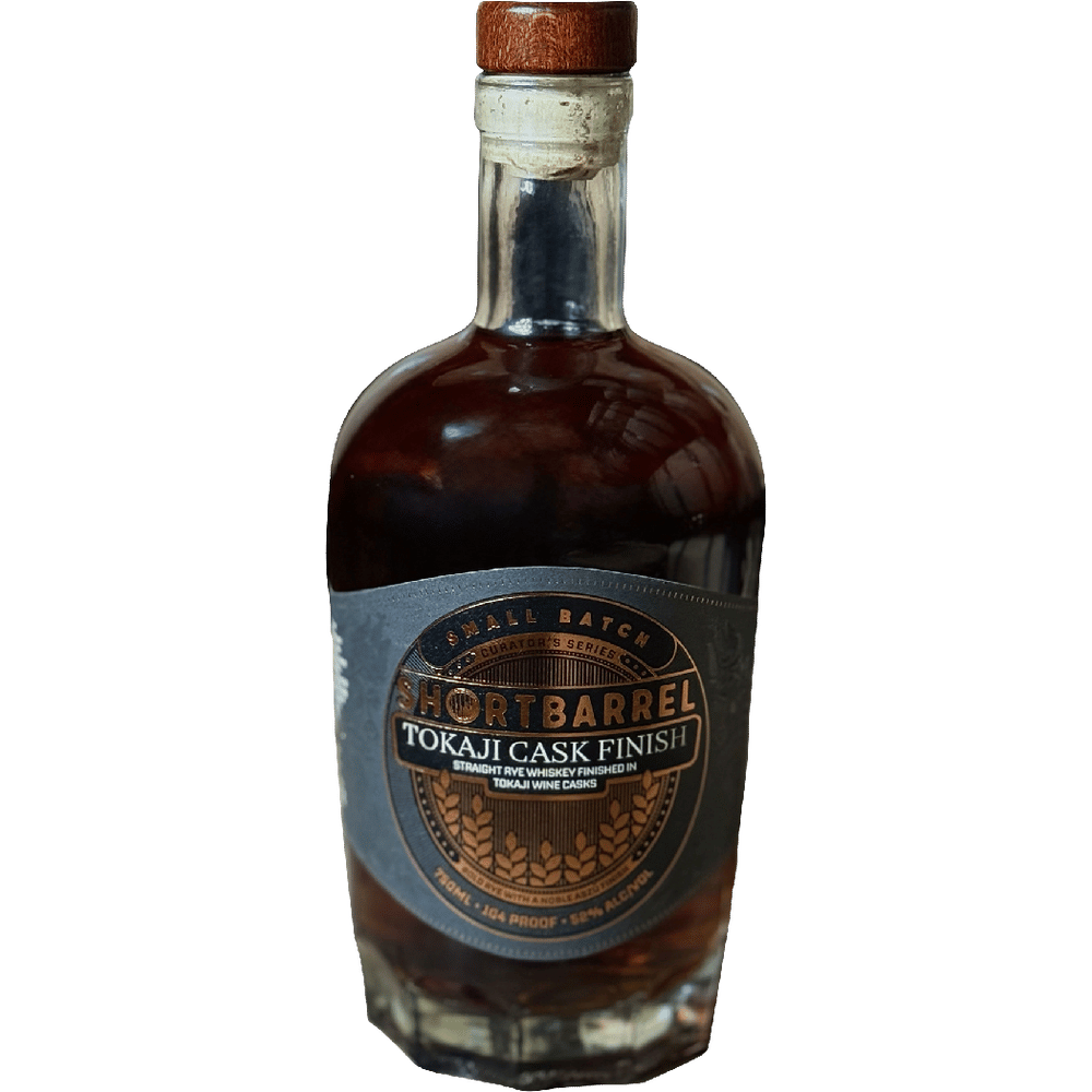 Shortbarrel Tokaji Cask Finish Straight Rye Whiskey